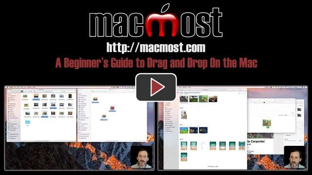 A Beginner's Guide to Drag and Drop On the Mac