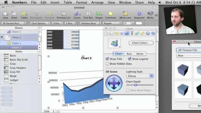 MacMost Now 460: Creating Charts in iWork 09 Numbers