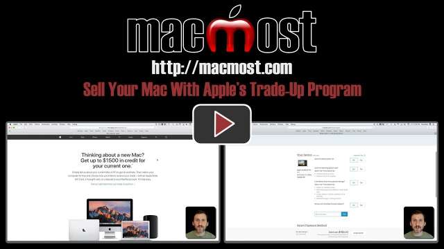 Sell Your Mac With Apple's Trade-Up Program