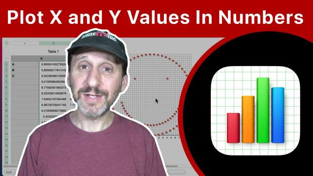 How To Plot X And Y Values In Numbers