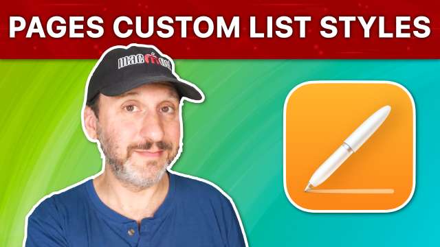 How To Create Custom List Styles In Pages