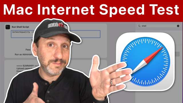 Test Your Network Speed On a Mac