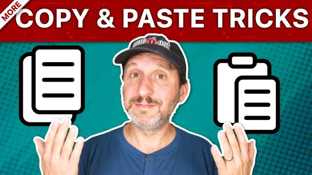 10 More Mac Copy and Paste Tricks