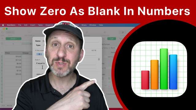 How To Show Zeros As Empty In Mac Numbers