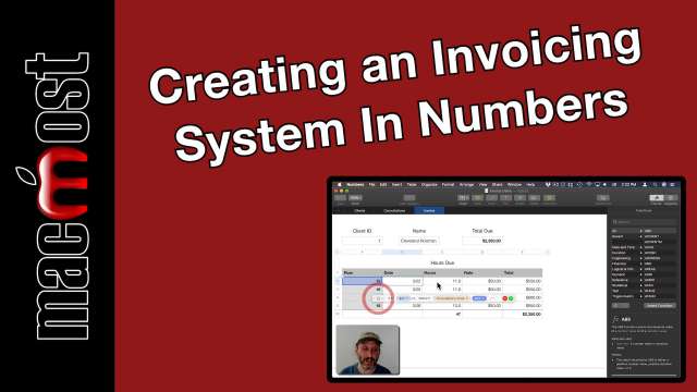 Creating a Billing and Invoicing System In Numbers