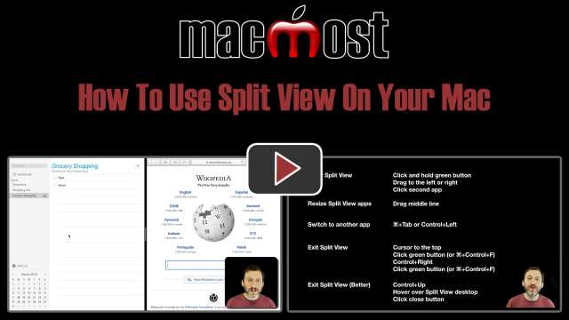 How To Use Split View On Your Mac