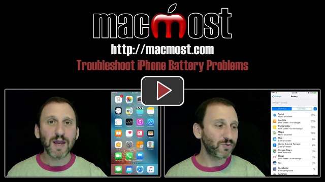 Troubleshoot iPhone Battery Problems