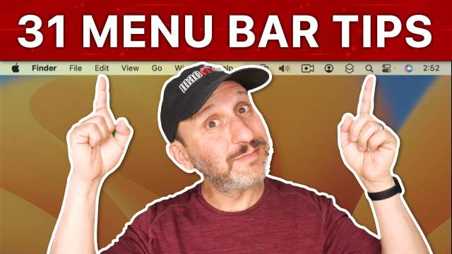 31 Mac Menu Bar Tips and Tricks