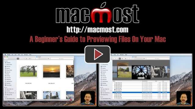 A Beginner's Guide to Previewing Files On Your Mac