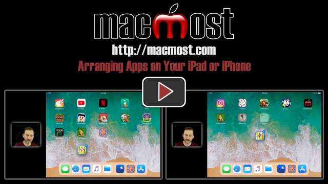 Arranging Apps on Your iPad or iPhone