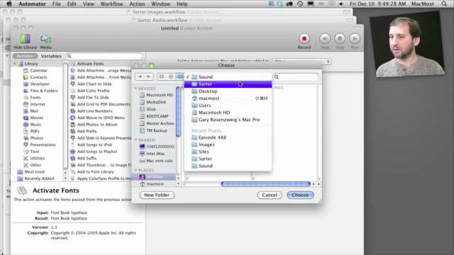 MacMost Now 488: Automator Folder Actions