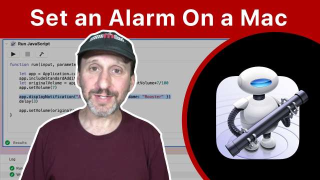 How To Set an Alarm On a Mac