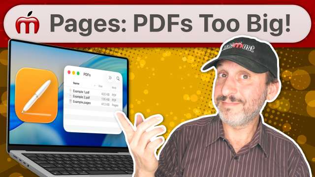 How To Export Smaller PDFs From Pages
