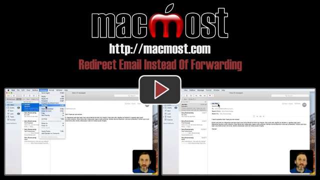 Redirect Email Instead Of Forwarding