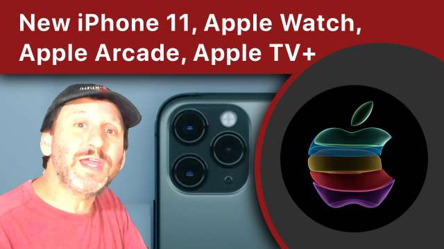 New iPhone 11, Apple Watch, iPad, Apple Arcade, Apple TV+