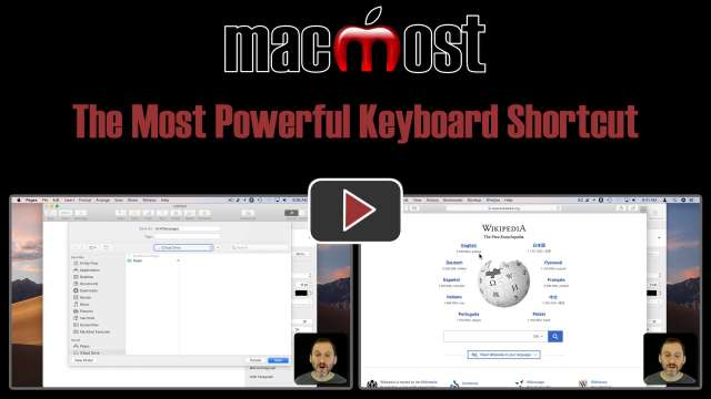The Most Powerful Keyboard Shortcut