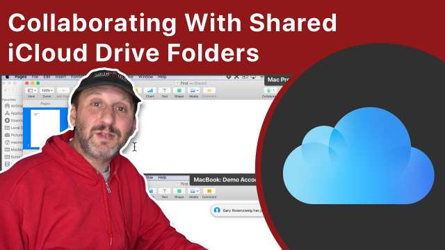 Collaborating With Shared iCloud Drive Folders