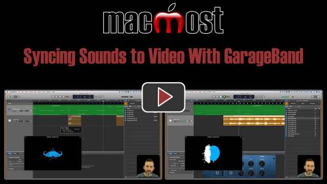 Syncing Sounds to Video With GarageBand