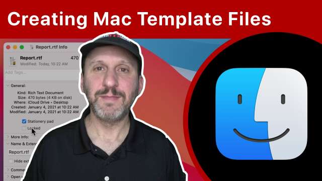 Creating Template Files For Any App On Your Mac