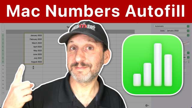 How To Use Autofill In Mac Numbers