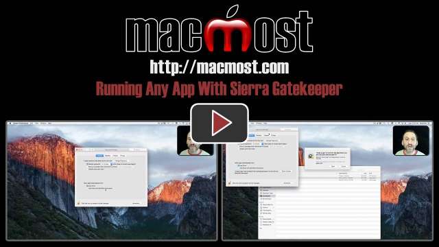 Running Any App With Sierra Gatekeeper