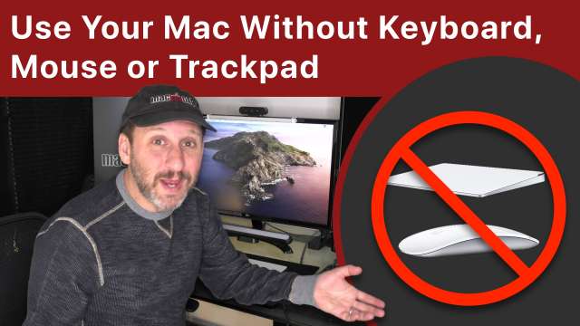 How To Use Your Mac If Your Keyboard, Mouse or Trackpad Isn't Working