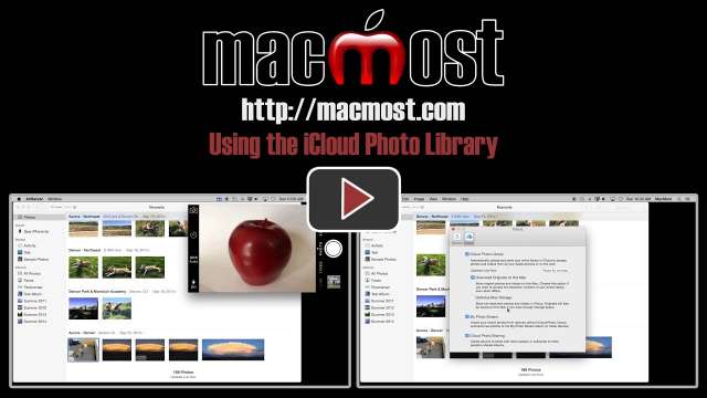 Using the iCloud Photo Library