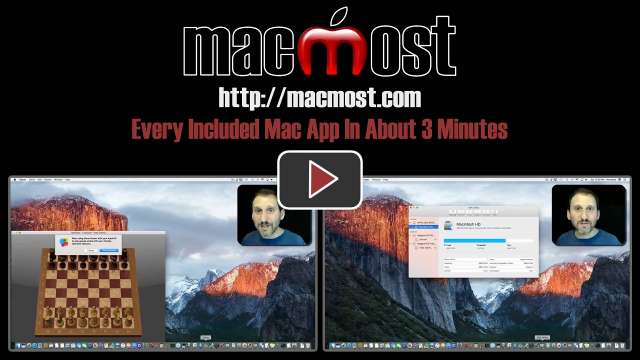 Every Included Mac App In About 3 Minutes