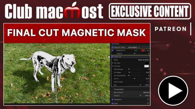 Club MacMost Exclusive: Final Cut Pro Magnetic Masking