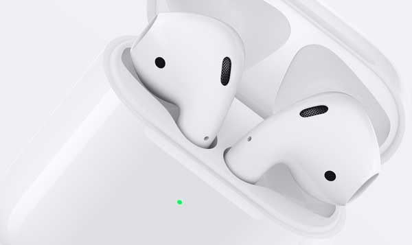 New AirPods with Wireless charing case
