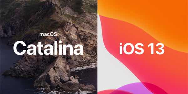 macOS Catalina and iOS 13