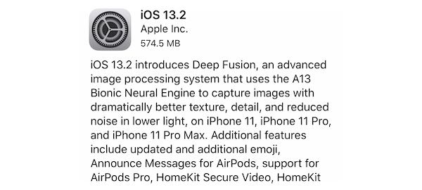 iOS 13.2